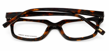 Load image into Gallery viewer, Jones New York Plastic Rectangle Eyewear Frame, Tortoise J753. 52mm