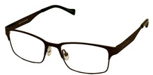Load image into Gallery viewer, Lucky Brand Big Kids Ophthalmic Eyeglass Rectangle Brown Metal D808 47mm