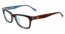 Load image into Gallery viewer, Lucky Brand Mens Ophthalmic Eyeglass Rectangle Brown Plastic Tropic 52mm