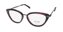 Load image into Gallery viewer, Jones New York Women's Purple Cateye Plastic Eyewear Frame J235 Purple. 49mm