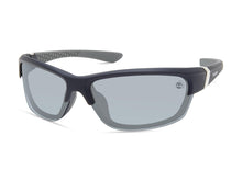Load image into Gallery viewer, Share Timberland Sunglass Mens Blue Plastic Rectangle, Polarized Lens TB7206. 91D