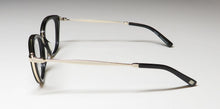Load image into Gallery viewer, Jones New York Women's Black Cateye Plastic Eyewear Frame J235 Black. 49mm
