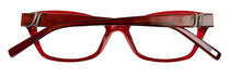 Load image into Gallery viewer, Jones New York Mens Plastic Soft Rectangle Eyewear Frame, J226 Burgundy 50mm