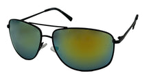 Load image into Gallery viewer, Timberland Sunglass Mens Black Metal Rectangle, Mirror Lens TB7288 2C