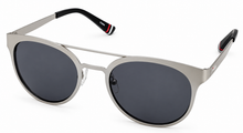 Load image into Gallery viewer, Fila Mens Brushed Silver Metal Soft Square Sunglass SF9950 581X