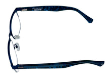 Load image into Gallery viewer, John Varvatos Rectangle Mens Navy Rimless Metal Eyewear Frame V181. 54mm