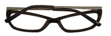 Load image into Gallery viewer, Jones New York Womens Petite Plastic Rectangle Eyewear , Brown J770 . 56mm
