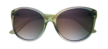 Load image into Gallery viewer, Kenneth Cole Reaction Mens Crystal Brown Soft Square Plastic Sunglass KC1283 45F