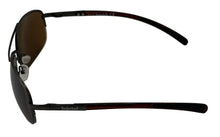 Load image into Gallery viewer, Timberland Sunglass Mens Brown Rimless Metal Aviator, Solid Brown Len TB7113 12G