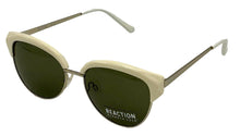Load image into Gallery viewer, Kenneth Cole Reaction Mens White Silver Round Metal Sunglass KC1398. 21N