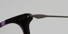 Load image into Gallery viewer, Jones New York Purple Tortoise Mens Plastic Rectangle Eyewear Frame, J240. 49mm