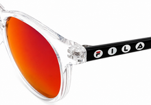 Load image into Gallery viewer, Fila Big Kids Clear Soft Square Plastic Sunglass SF1156 45mm