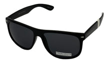 Load image into Gallery viewer, Perry Ellis Sunglass Mens Large Black Square Plastic, Smoke Lens PE90 2