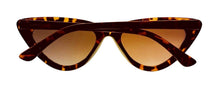 Load image into Gallery viewer, Lucky Brand Womens Tortoise Plastic Cateye Sunglass D2004