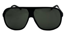 Load image into Gallery viewer, Timberland Matte Black Mens Plastic Square Aviator Sunglass Smoke Lens TB7291 2N