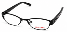 Load image into Gallery viewer, Converse Ophthalmic Eyeglass Soft Rectangle Metal Frame Gizmo Black. 47mm
