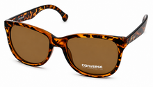 Load image into Gallery viewer, Converse Mens Square Plastic Tortoise Sunglass, Brown Lens H069