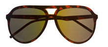 Load image into Gallery viewer, Kenneth Cole Reaction Mens Dark Havana Plastic Aviator Sunglass KC1383 52B