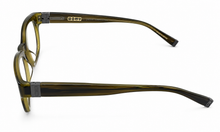 Load image into Gallery viewer, John Varvatos Mens Olive Eyeglass Plastic Square Frame V337 50mm