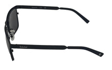 Load image into Gallery viewer, Timberland Sunglass Mens Matte Black Rectangle Metal, Flash Lens TB7176. 2C