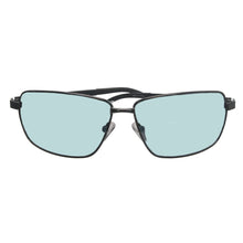 Load image into Gallery viewer, Timberland Sunglass Mens Gunmetal Rectangle , Blue Polarized Lens TB7225 8D