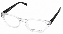 Load image into Gallery viewer, John Varvatos Eyeglasses Rectangle Mens Crystal Eyewear Frame V355 51mm