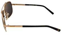 Load image into Gallery viewer, Timberland Men Gold Sunglass Metal Aviator, Green Polarized Lens TB7161 32D