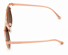 Load image into Gallery viewer, Lucky Brand Women Rose Gold Metal Cateye Sunglass, Gradient Lens D2007