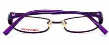 Load image into Gallery viewer, Converse Big Kids Purple Ophthalmic Soft Rectangle Metal Frame K002 47mm
