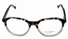 Load image into Gallery viewer, Lucky Brand Big Kids Eyeglass Round Grey Havana Plastic VLBD825 47mm
