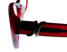 Load image into Gallery viewer, Jones New York Mens Plastic Soft Rectangle Eyewear Frame, J226 Burgundy 50mm