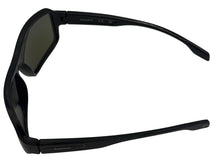 Load image into Gallery viewer, Timberland Sunglass Mens Shiny Black Plastic Rectangle, Mirror Lens TU00018. 1U