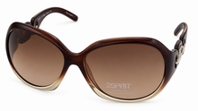 Load image into Gallery viewer, Esprit Sunglass Womens Soft Brown Fade Oversized Rectangle, ET 19400 535
