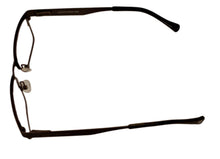 Load image into Gallery viewer, Lucky Brand Big Kids Ophthalmic Eyeglass Rectangle Brown Metal D808 47mm