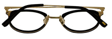 Load image into Gallery viewer, Jones New York Mens Black Round Plastic Eyewear Frame, J772. 48mm