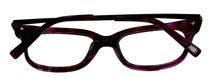 Load image into Gallery viewer, Share Jones New York Mens Petite Purple Plastic Square Eyewear Frame, J233 48mm Jones New York