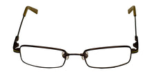 Load image into Gallery viewer, Converse Unisex Big Kids Eyeglass Soft Rectangle Metal Frame Dunk Brown 45mm