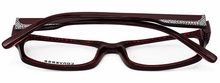 Load image into Gallery viewer, Converse Mens Eyeglass Rectangle Plastic Frame Invent Burgundy. 54mm