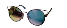 Load image into Gallery viewer, Lucky Brand Women's Kelsey Soft Round Sunglasses, Black, Medium