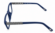 Load image into Gallery viewer, Chopard Mens Rectangle Matte Dark Blue Plastic Eyewear Frame VCH162 991 54mm