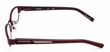 Load image into Gallery viewer, Converse Big Kids Eyeglass Soft Rectangle Metal Frame Gizmo Burgundy. 47mm