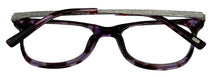 Load image into Gallery viewer, Jones New York Women's Purple Horn Square Plastic Eyewear Frame J238 49mm