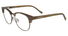 Load image into Gallery viewer, Lucky Big Kids Stainless Steel Square Metal Eyewear Frame. D806 Olive Horn. 47mm