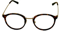 Load image into Gallery viewer, Jones New York Mens Tortoise Round Plastic Eyewear Frame, J772. 48mm