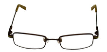 Load image into Gallery viewer, Converse Unisex Big Kids Eyeglass Soft Rectangle Metal Frame Dunk Brown 45mm