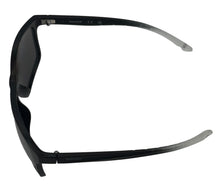 Load image into Gallery viewer, Timberland Mens Shiny Black Plastic Rectangle Wrap Sunglass TB7255. 1C