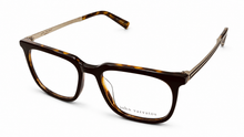 Load image into Gallery viewer, John Varvatos Mens Plastic Eyeglass Black Tortoise Square V411 51mm