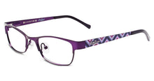 Load image into Gallery viewer, Lucky Big Kids Soft Rectangle Metal Frame Wiggle Purple 49mm