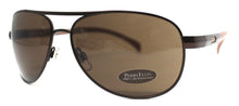 Load image into Gallery viewer, Perry Ellis Brown Men Sunglass Metal Aviator Brown, Brown Lens PE23. 4