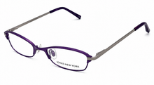 Load image into Gallery viewer, Jones New York Womens Metal Soft Rectangle Eyewear Frame, J468 Purple 50mm